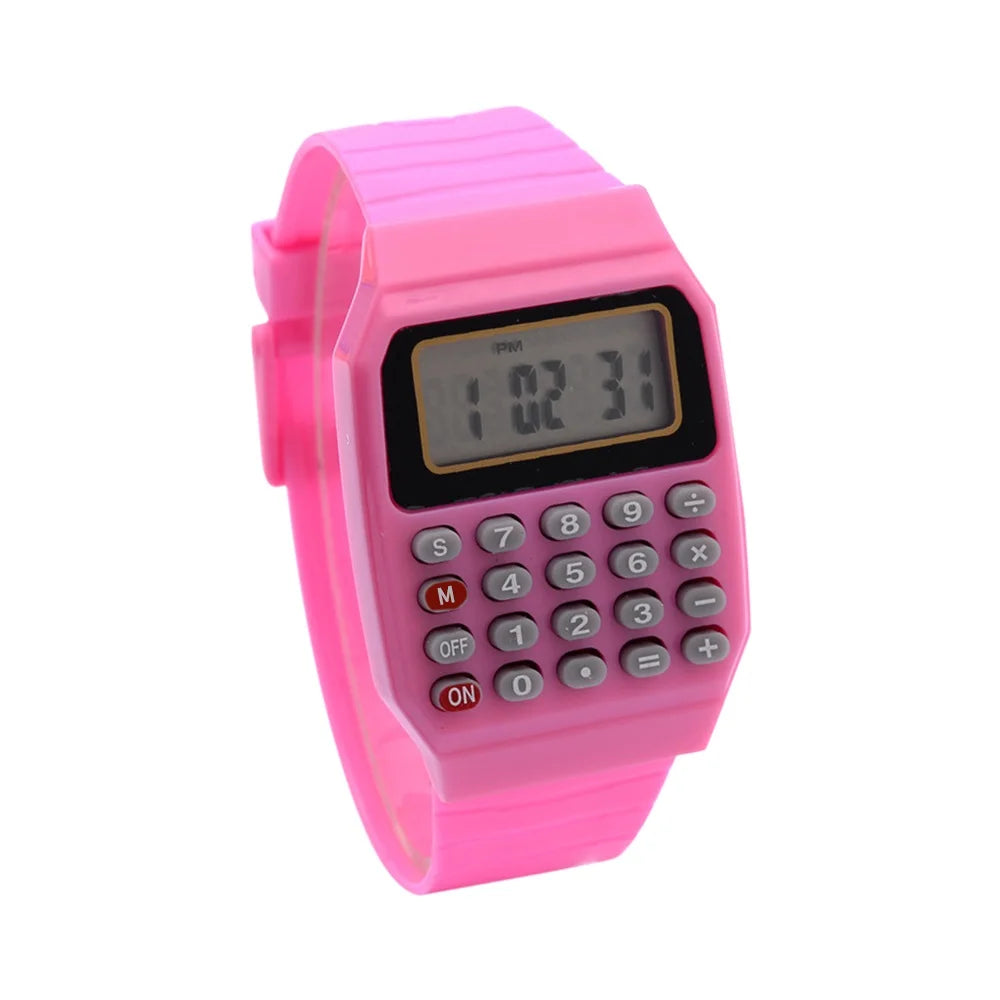 Kids' Calculator Wrist Watch
