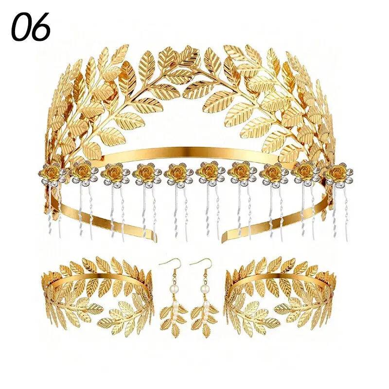 Greek Goddess Hair Jewelry Set