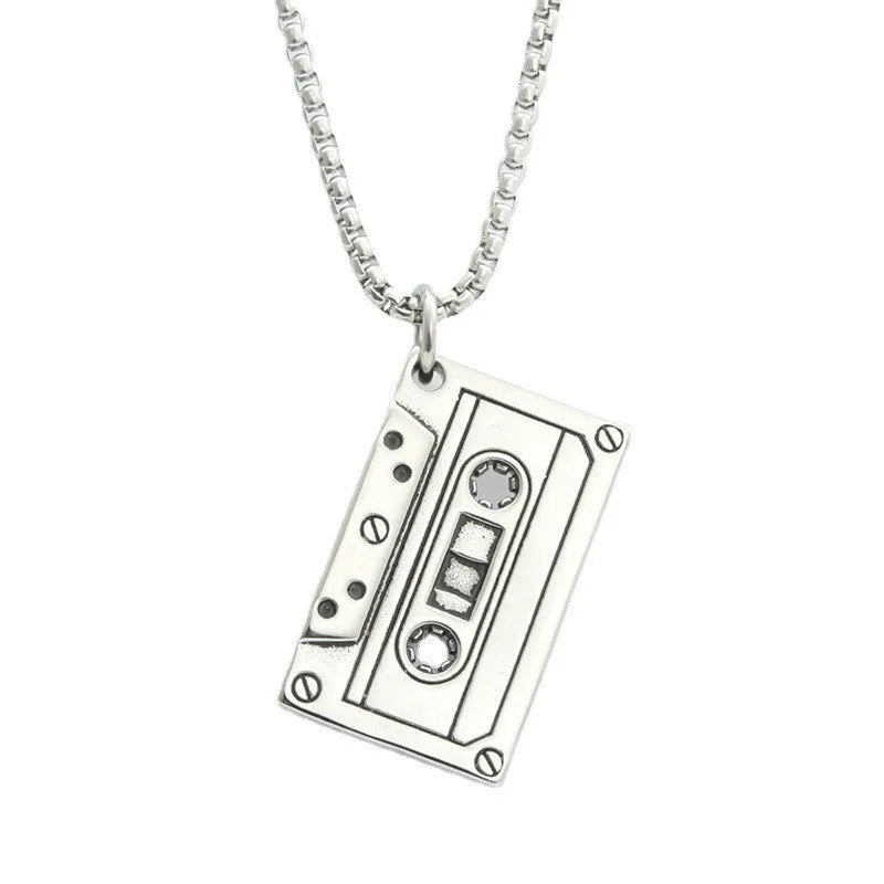 Hip Hop Couple Keychain – Retro Pendant
