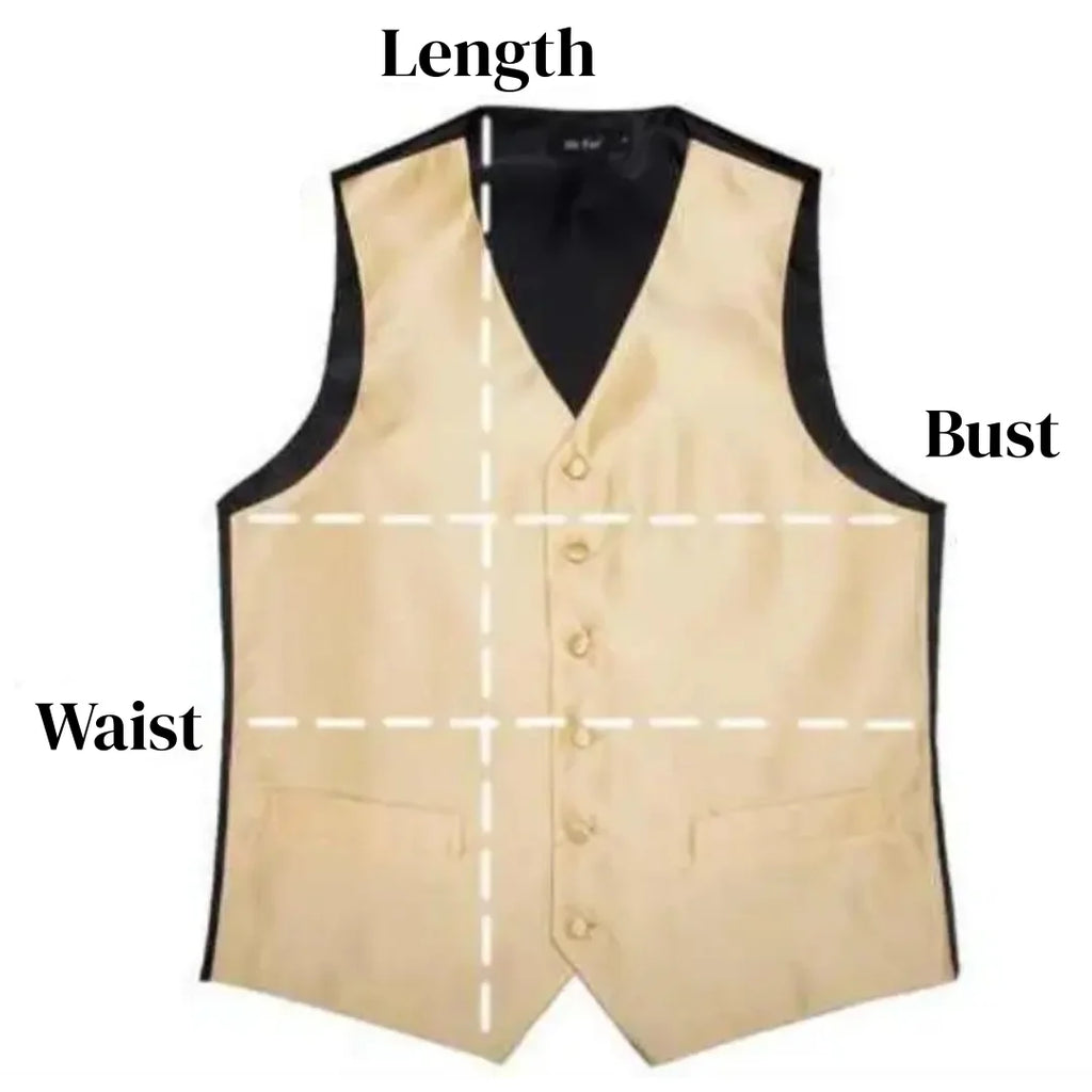 Men's Tweed Waistcoat – Striped Wedding Vest