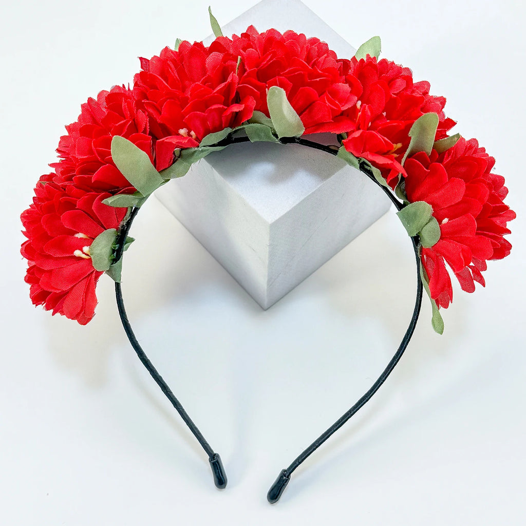 Floral Wedding Headband Set