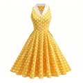 Women's 50s Polka Dot Party Dress