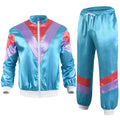 80s 90s Retro Tracksuit – Hip Hop Windbreaker Set