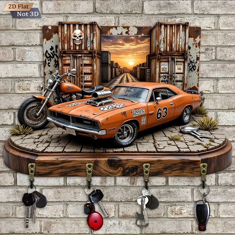 American Muscle Car Wall Hook