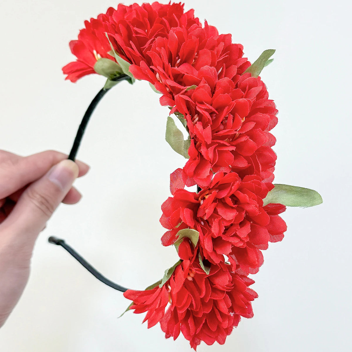 Floral Wedding Headband Set